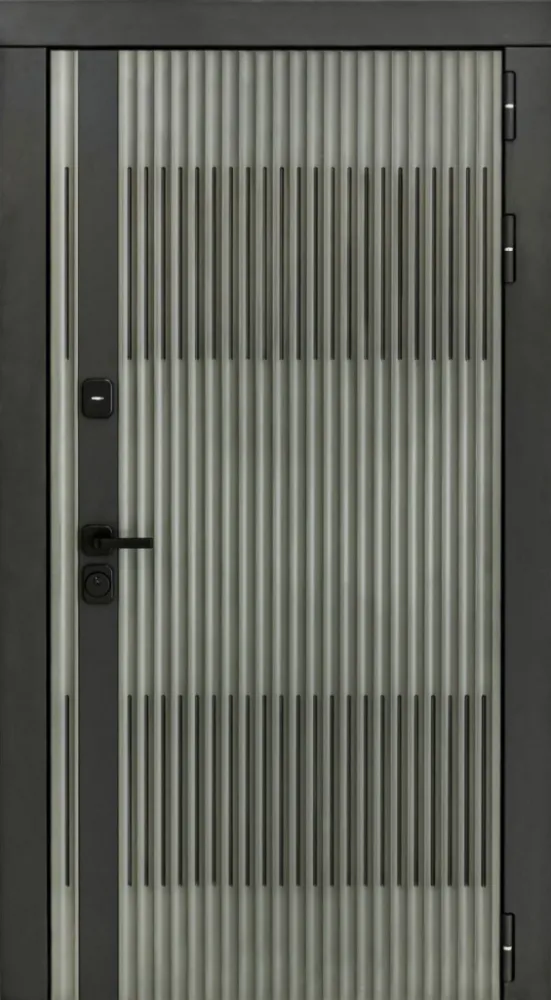 Фото Дверь ДвериПРО Elfy СБ-1 (лак. белое, 16мм, беленый дуб) DPRO221045